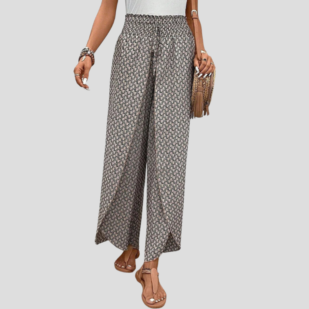 Moderne Hose mit geometrischem Druck