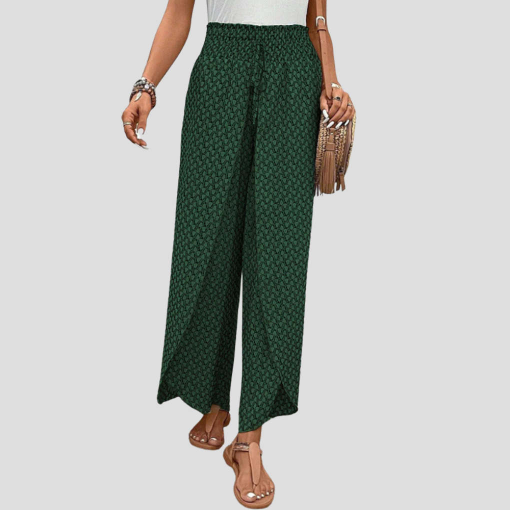 Moderne Hose mit geometrischem Druck