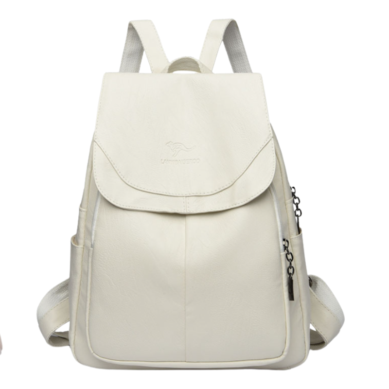 OPULENZA – Elegantes Diebstahlschutz-Lederrucksack für Damen