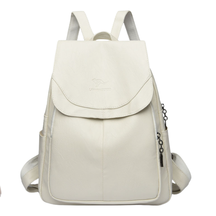 OPULENZA – Elegantes Diebstahlschutz-Lederrucksack für Damen