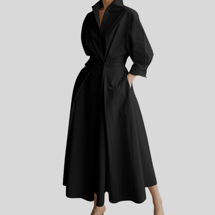 Damenkleid – Moderne Eleganz mit raffinierten Details