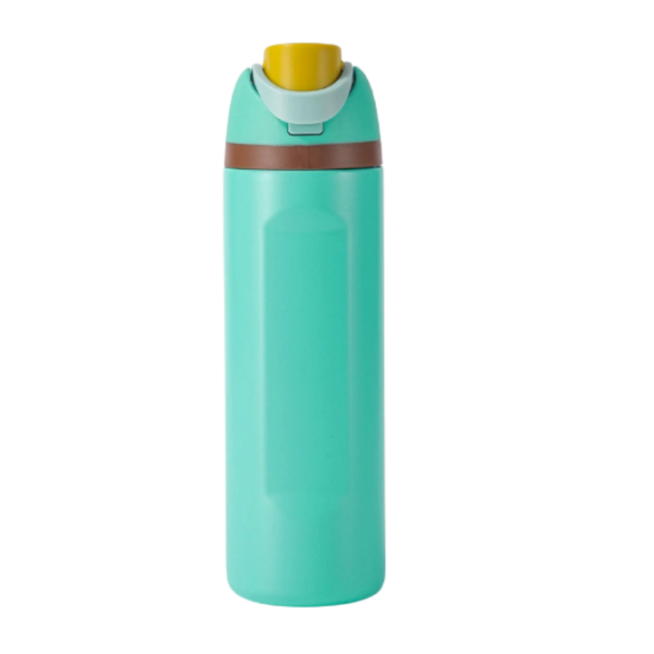 LeakProof - Isolierte Edelstahlflasche mit Trinkhalm | Perfekte Hydration