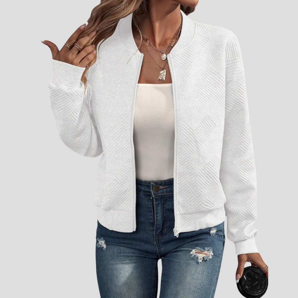 Damen-Langarm-Strickjacke