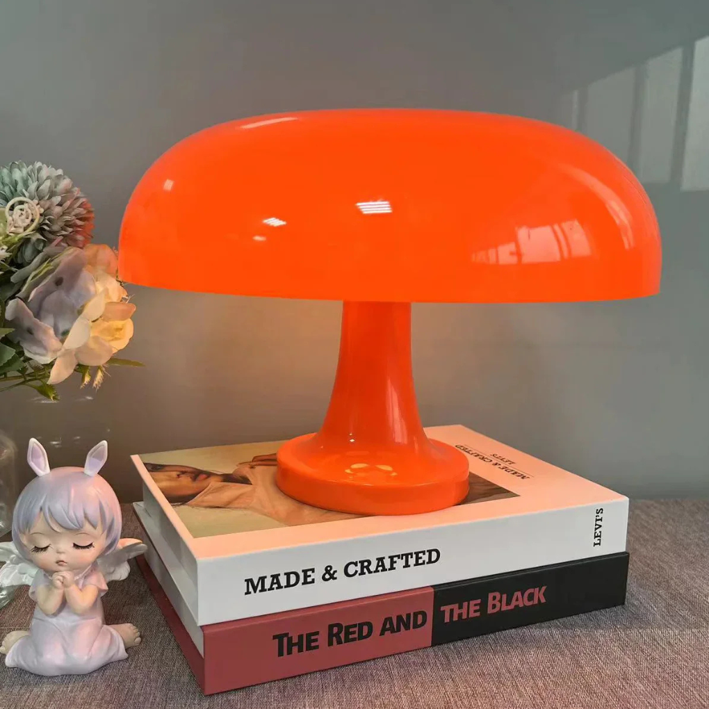 Retro-Pilz-Tischlampe