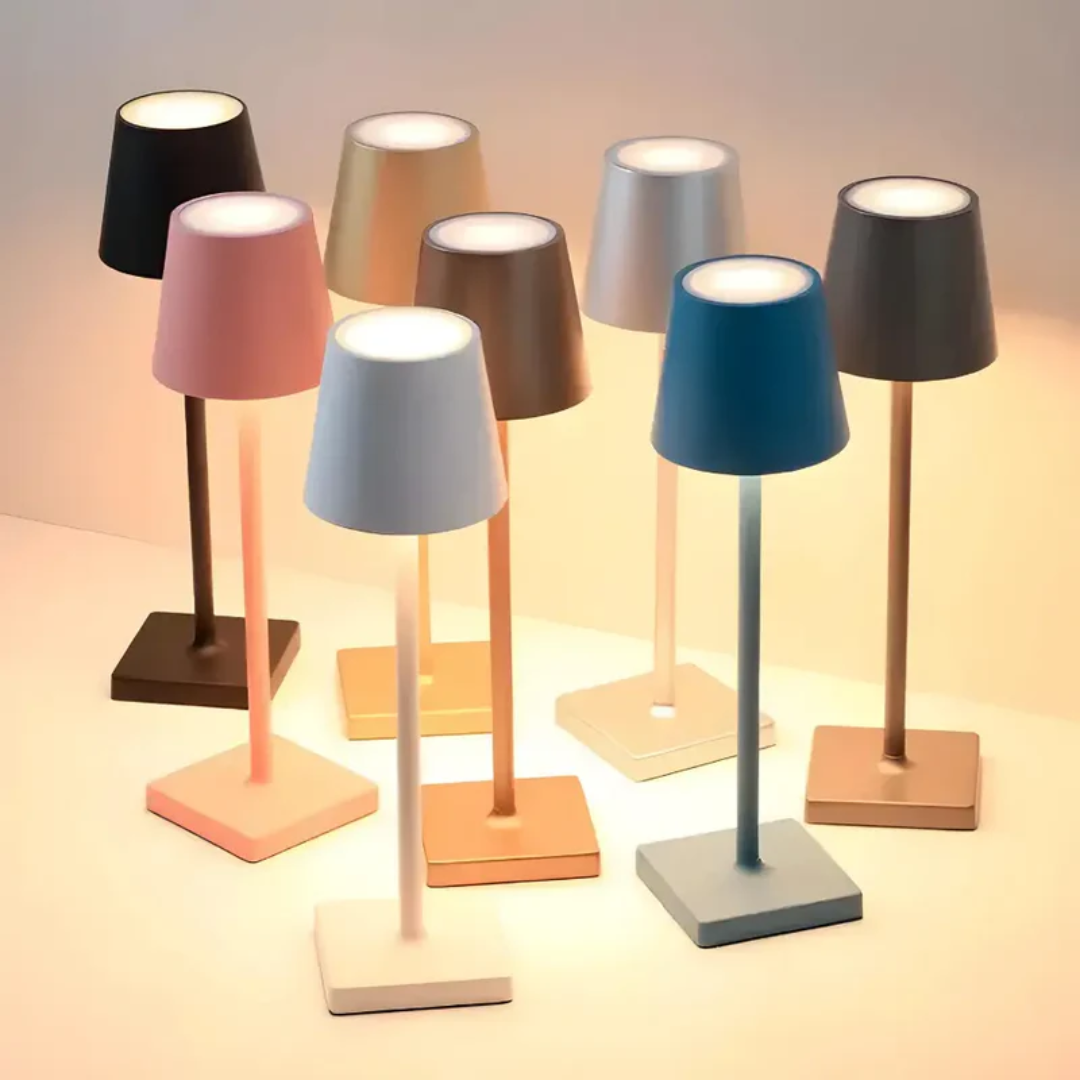Multifunktionale kabellose wiederaufladbare Tischlampe - NordicAura