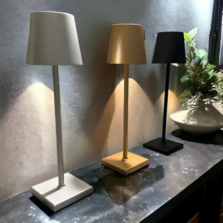Multifunktionale kabellose wiederaufladbare Tischlampe - NordicAura
