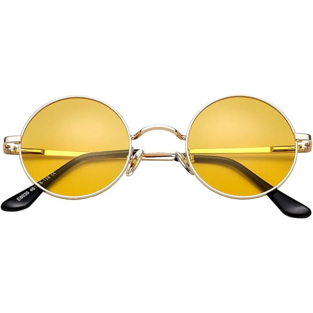 Retro-Sonnenbrille rund, polarisiert - Lennon