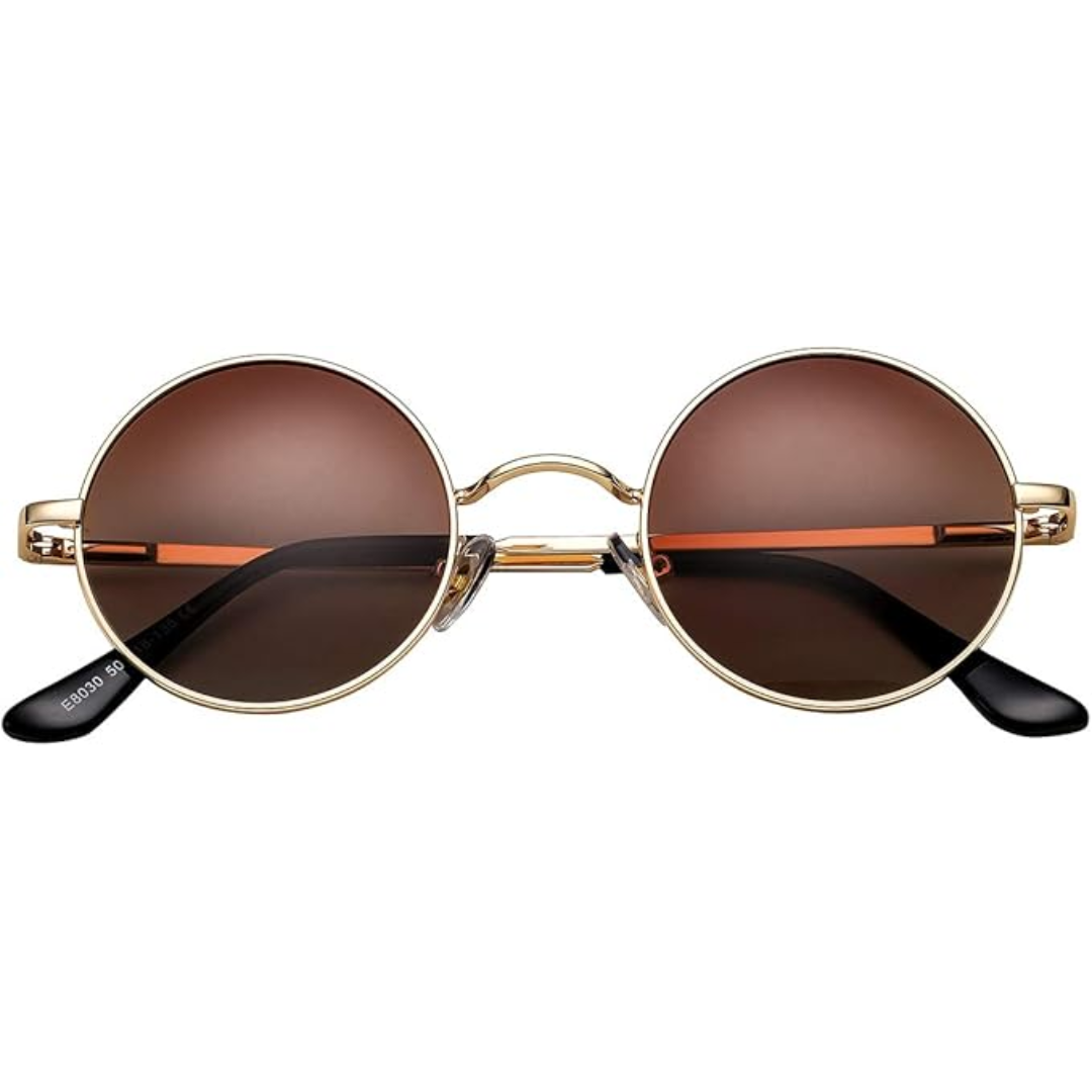 Retro-Sonnenbrille rund, polarisiert - Lennon