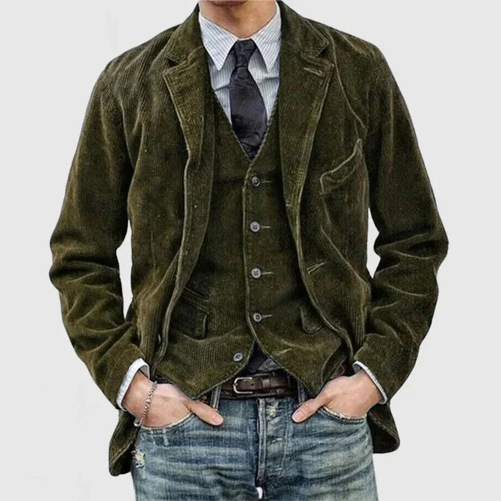 Herrenjacke aus Cord
