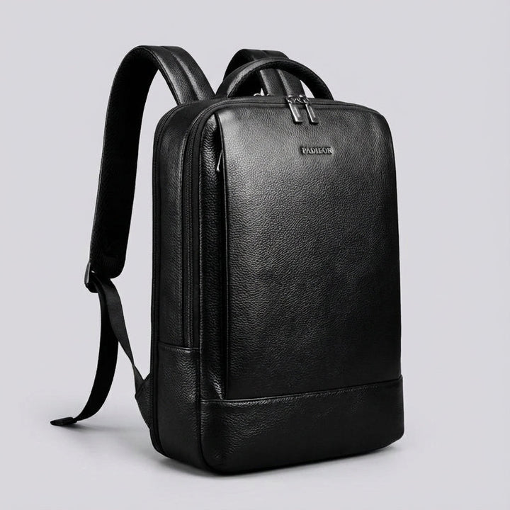 Stilvoller Vollnarben-Lederrucksack - UrbanLuxe