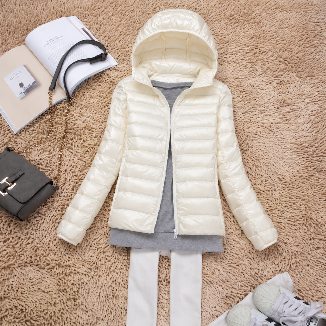 IMARA | Leichte Übergangsjacke mit Kapuze für Damen