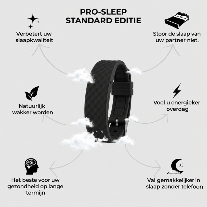Lautloser Vibrationswecker | Ruhig aufwachen | Einstellbare Intensität