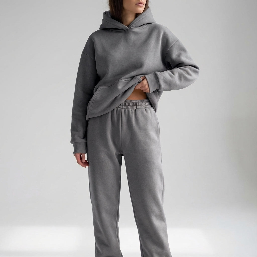 Weicher Stoff-Jogginganzug - Katherine