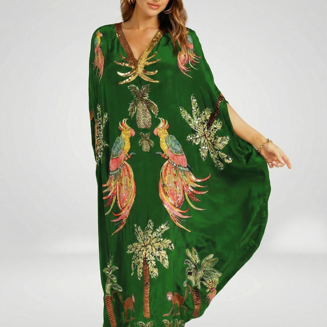 Weiter knöchellanger Kaftan - Luana