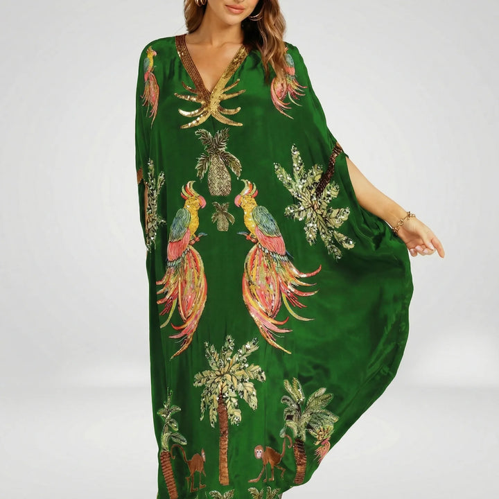 Weiter knöchellanger Kaftan - Luana