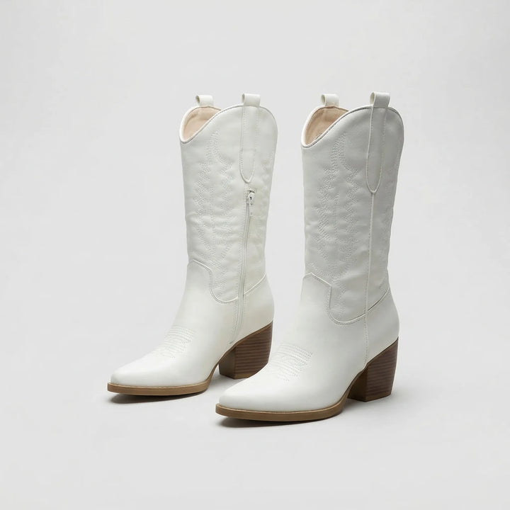 Westernstiefel mit Blockabsatz - Danielle