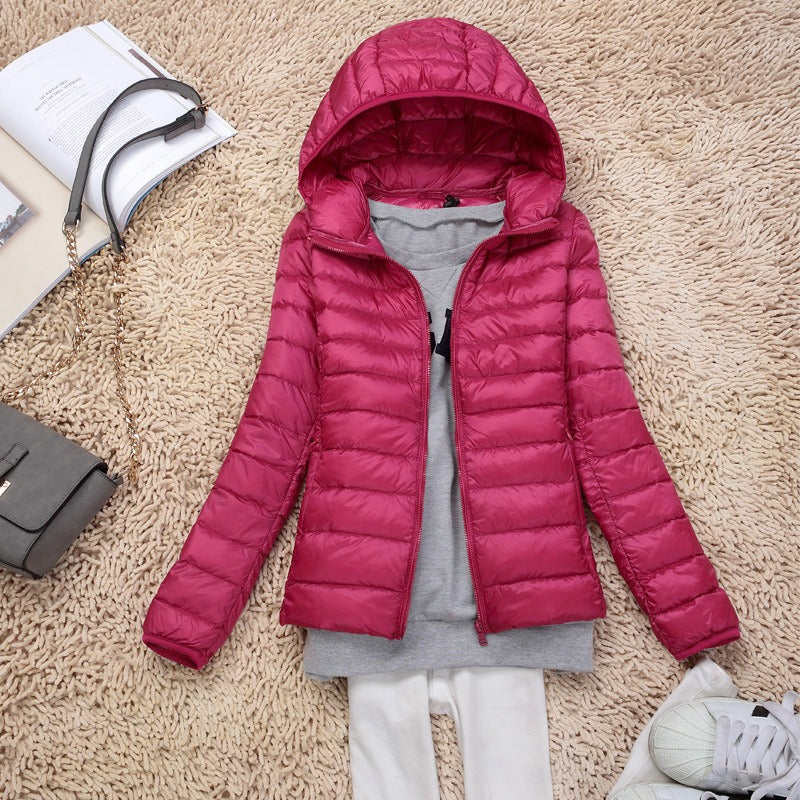 IMARA | Leichte Übergangsjacke mit Kapuze für Damen
