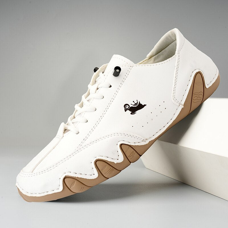 Alex | Ultraflex Barfuss - Lederschuhe (Unisex)