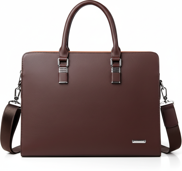 Multifunktionale Aktentasche aus Leder - LuxuryCarry