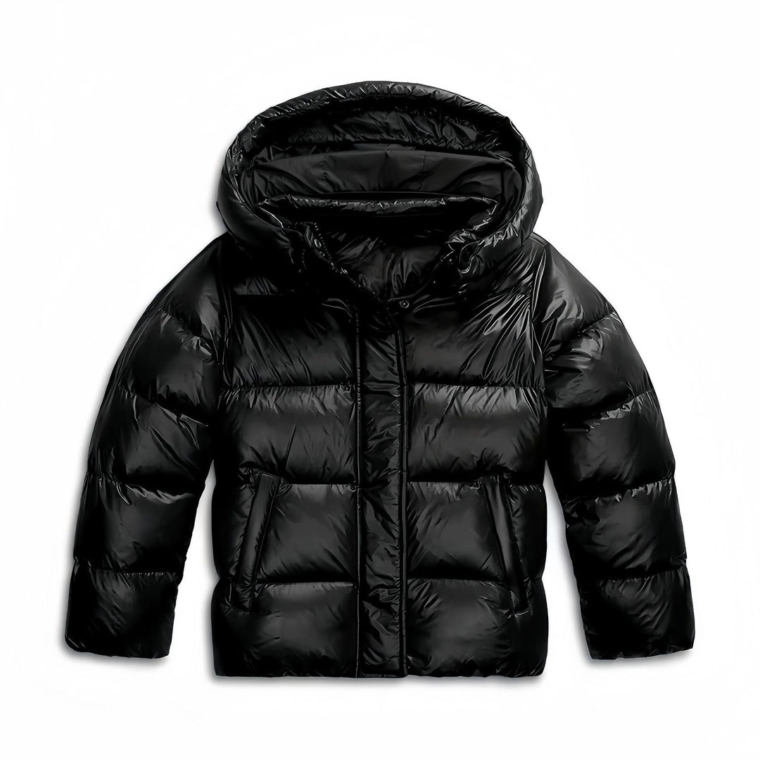 Damen-Winterjacke | Feste Kapuze & Windschutz