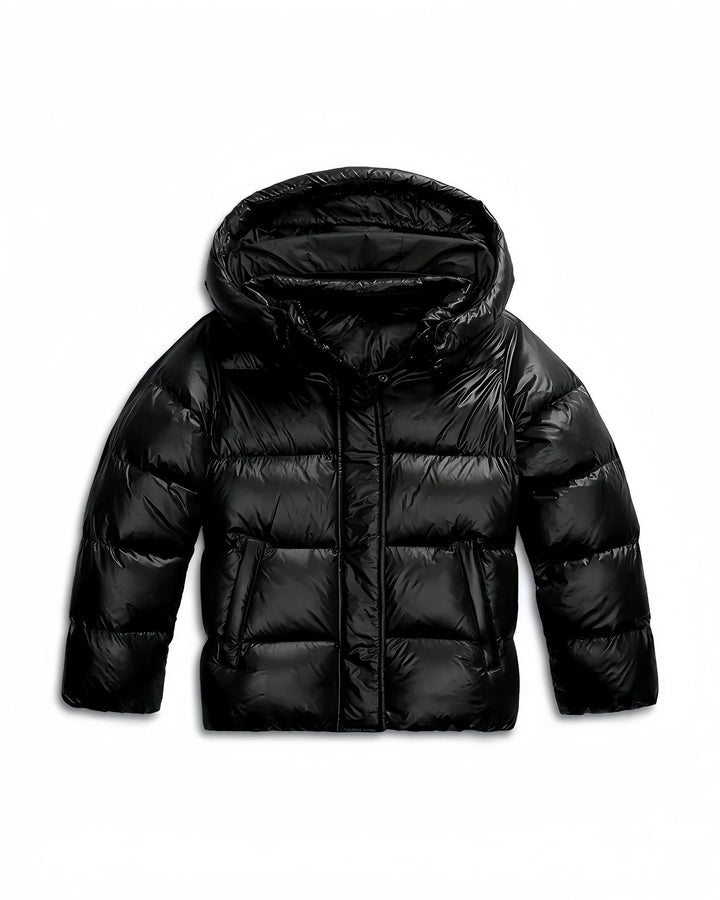Damen-Winterjacke | Feste Kapuze & Windschutz