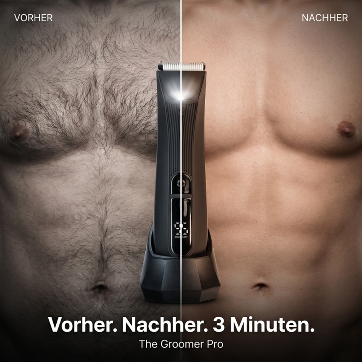 All-in-One-Pflegetrimmer für Bart, Haare und Körper