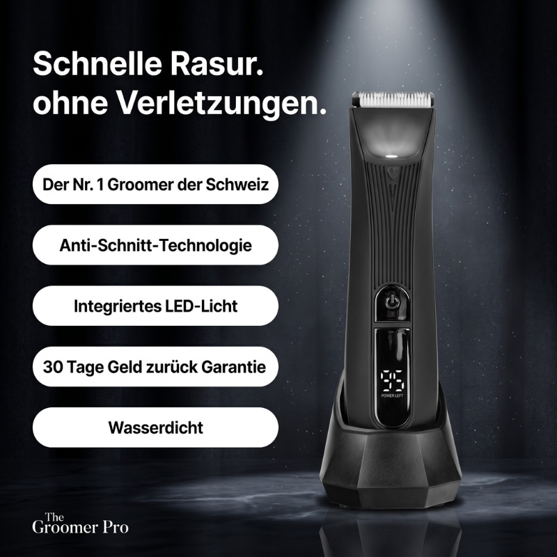 All-in-One-Pflegetrimmer für Bart, Haare und Körper