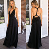 Damen ärmelloses Maxikleid mit Neckholder