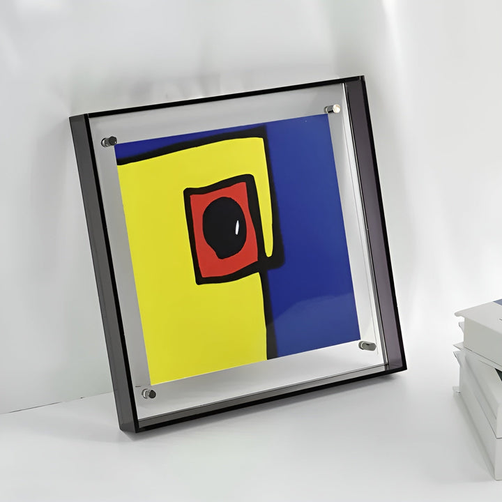 Neon Acryl Bilderrahmen – Retro-80er-Jahre-Stil, moderner dekorativer Fotorahmen