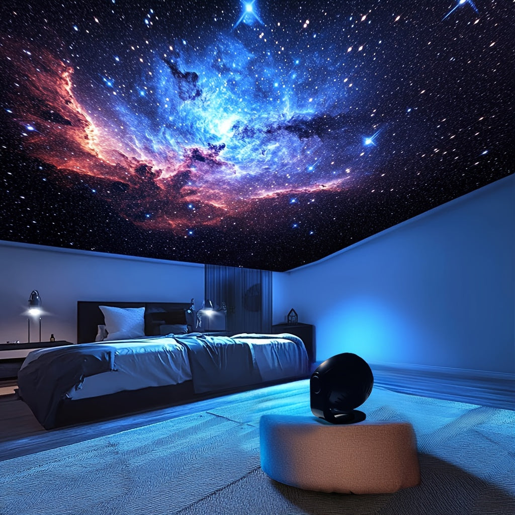 Galaxy Sternenprojektor – Beeindruckende LED-Weltraumprojektion mit Timer-Funktion