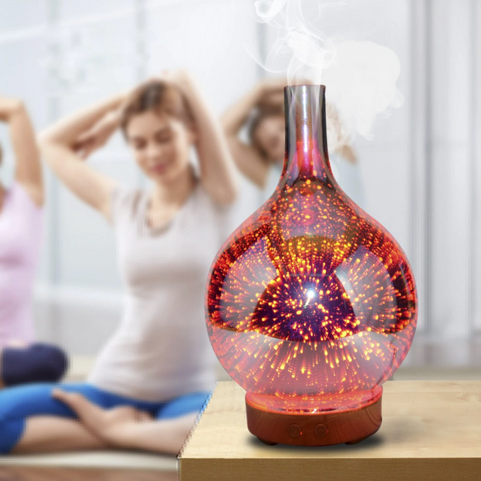 Entspannender Ambiente-Aromatherapie-Diffusor – AuroraGlow
