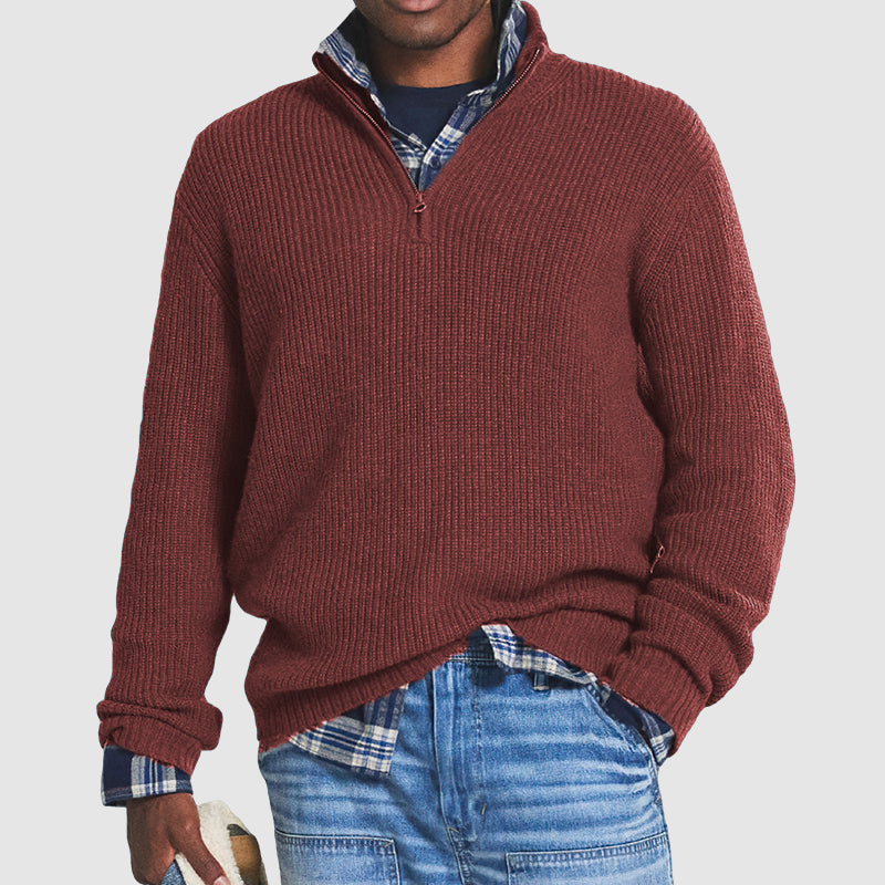 Business-Casual-Pullover aus Kaschmir – Victor