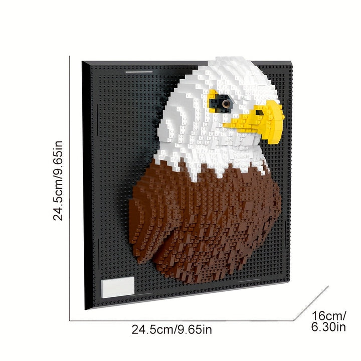 Kreative 3D-Bausteine – Kollektion Hai und Adler