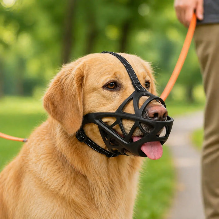 Hundemaulkorb | Atmungsaktiv & verstellbar für Training und den täglichen Gebrauch