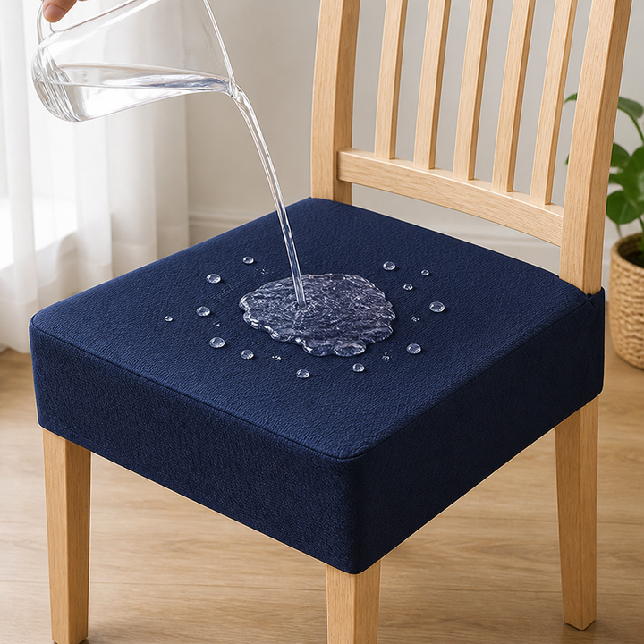 Wasserdichte elastische gewebte Stuhlbezüge, rutschfester Jacquard-Polyester
