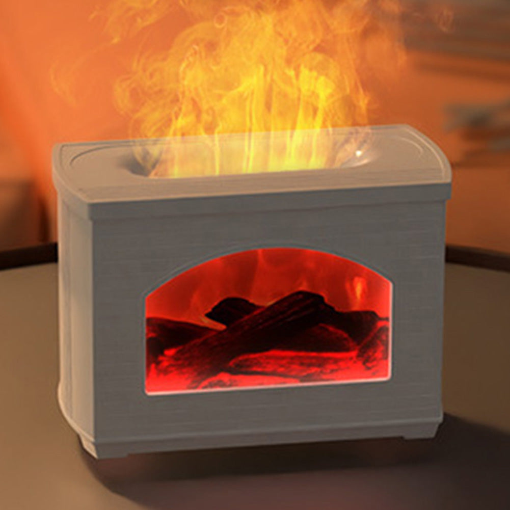 Kamin-Flammen-Luftbefeuchter mit 270-ml-Tank, auslaufsicher