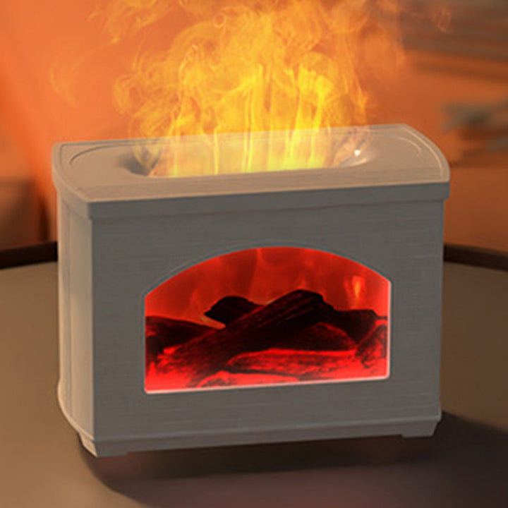 Kamin-Flammen-Luftbefeuchter mit 270-ml-Tank, auslaufsicher