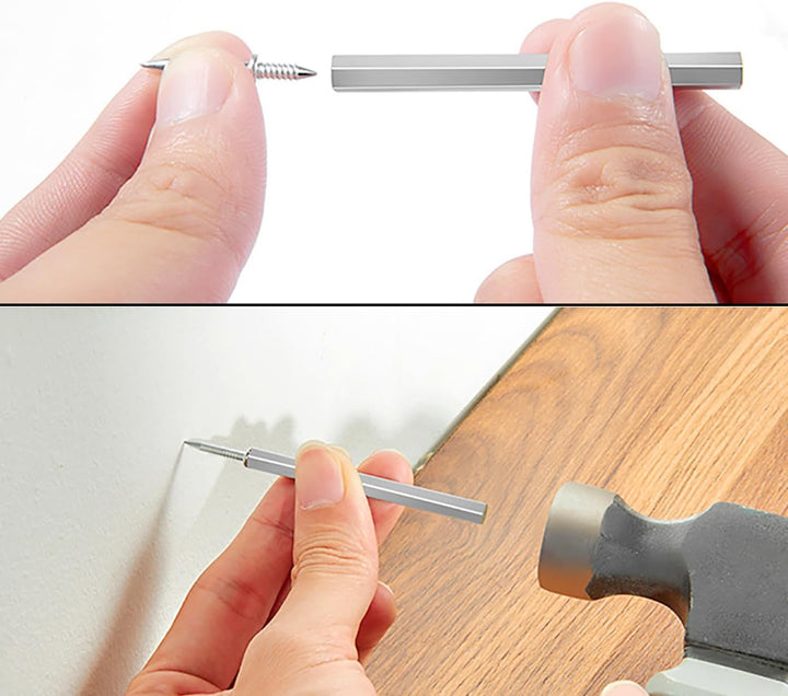 Doppelseitige Ziernägel mit Hülsenwerkzeug - Drill-Free, Hidden-Head Installation