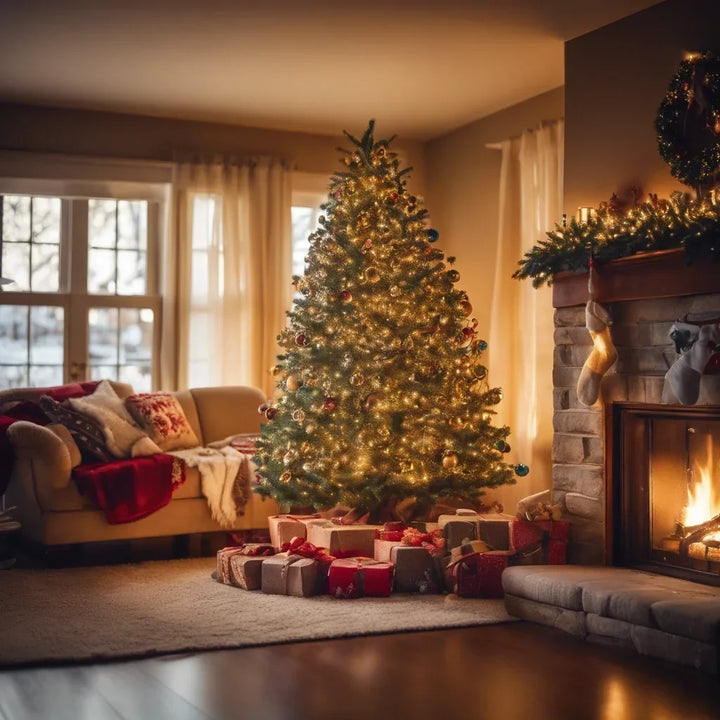 Magische Lichterkette für den Weihnachtsbaum - warmes, festliches Leuchten