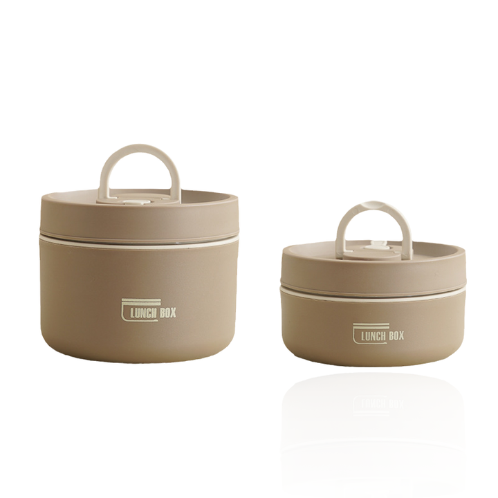 Isolierte Mehrschicht-Lunchbox mit KOSTENLOSER Tragetasche - ThermoBox