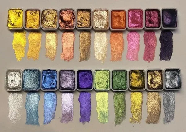 Mineralpigmentpulver – Entfache deine Kunst mit strahlend schimmernden Farben