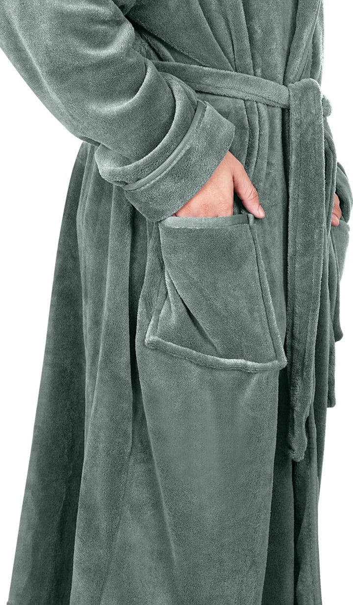 Herren-Sommer-Bademantel aus leichtem Fleece – Harry