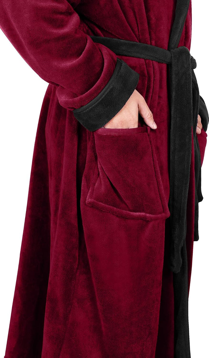 Herren-Sommer-Bademantel aus leichtem Fleece – Harry