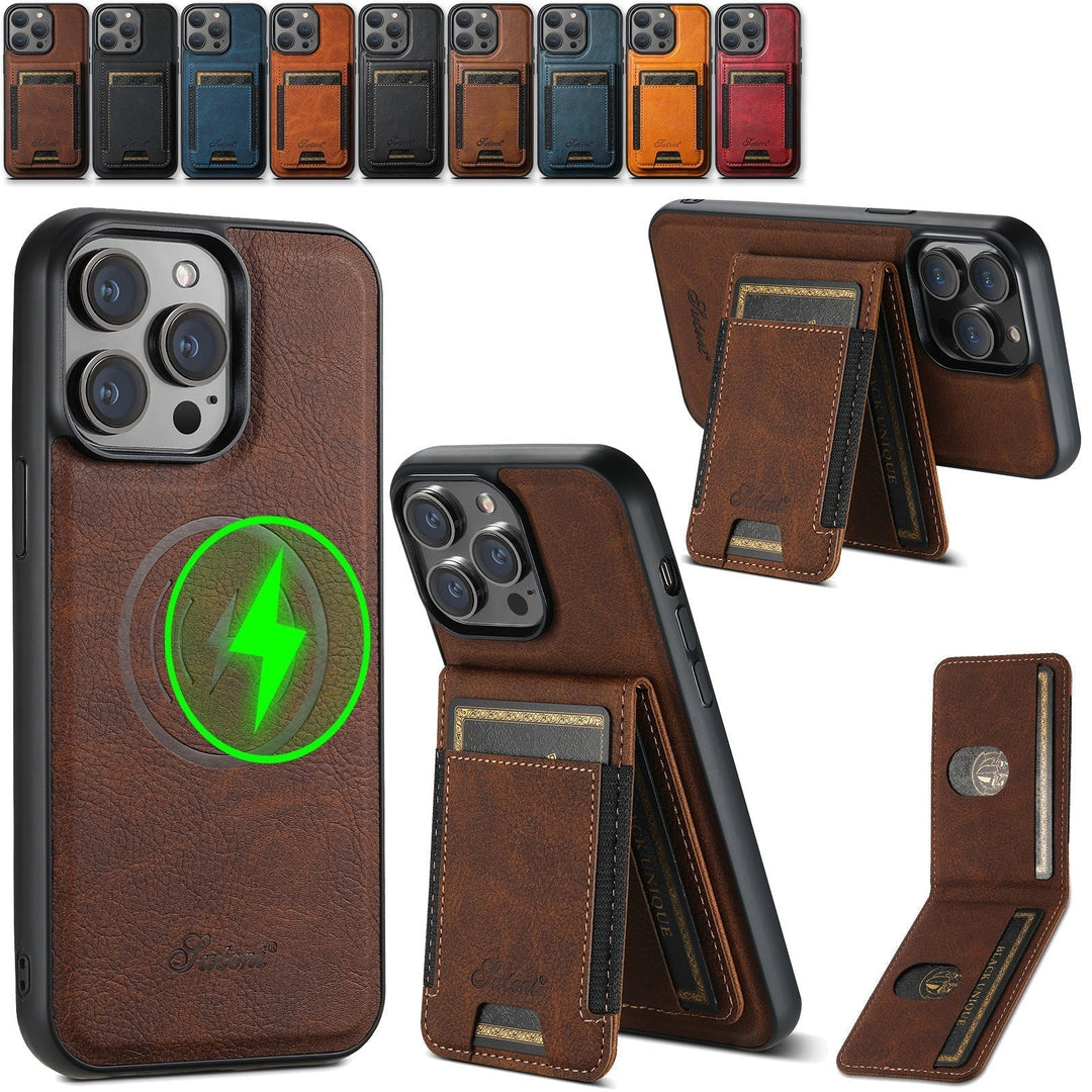 EliteGuard - stilvoller und langlebiger Luxus -Telefonkoffer mit integriertem Kartenhalter