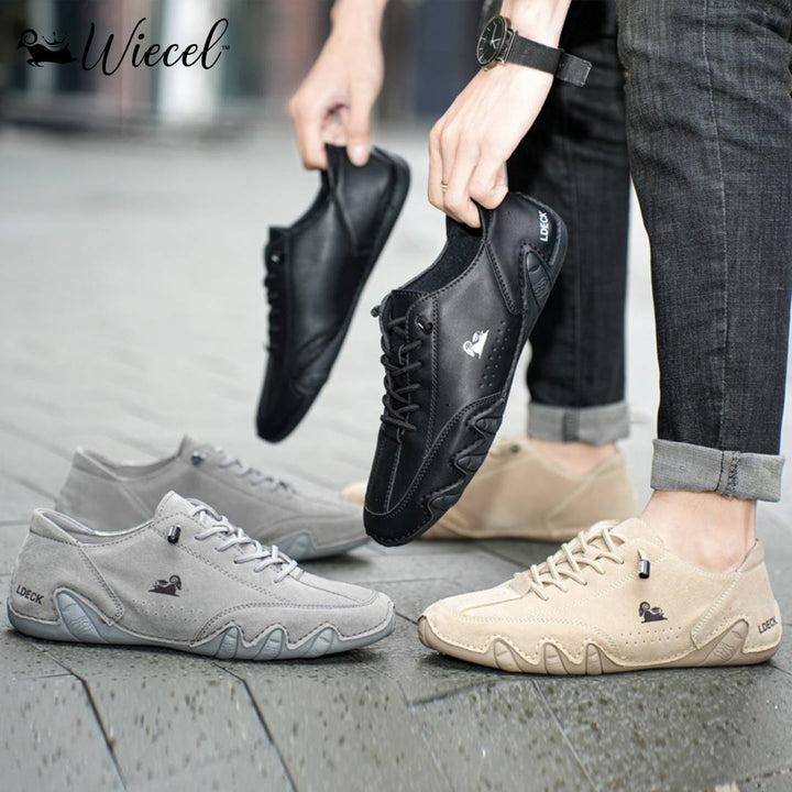 Unisex-Barfussschuhe aus Leder – BareMotion