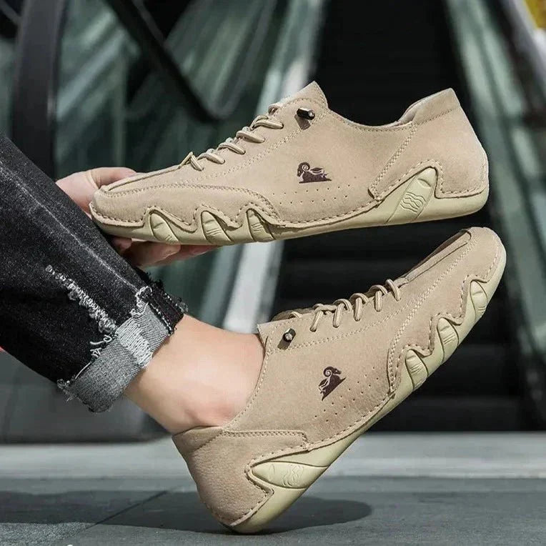 Unisex-Barfussschuhe aus Leder – BareMotion