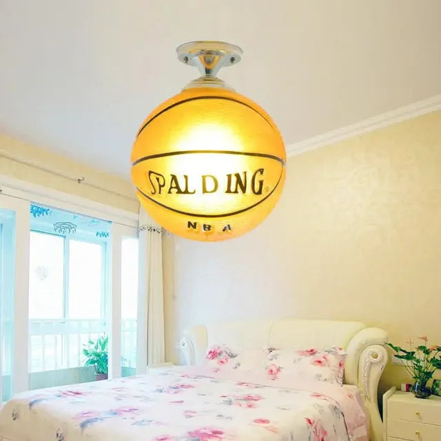 Deckenlampe im Fußball-Design – GoalBright