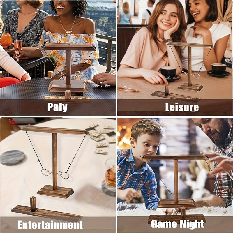 Ringwurfspiel aus Holz – Traditionell und Herausfordernd
