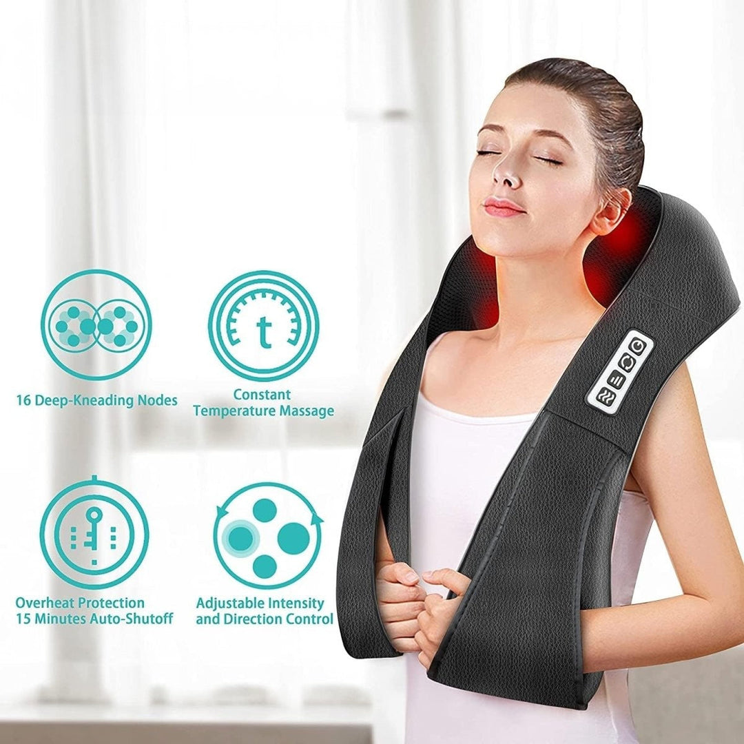 Shiatsu-Massagekissen mit Infrarot - FlowRelief