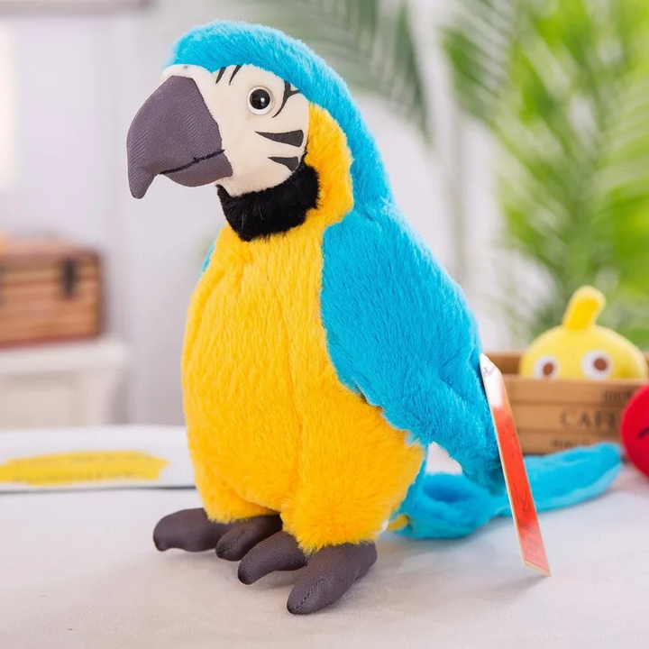 Das sprechende Papagei-Kuscheltier - Squawkie